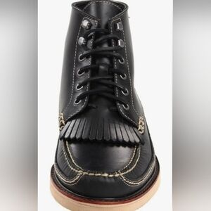 Eastland Men's Black Belgrade 1955 Collection Leather Shoes Size 12